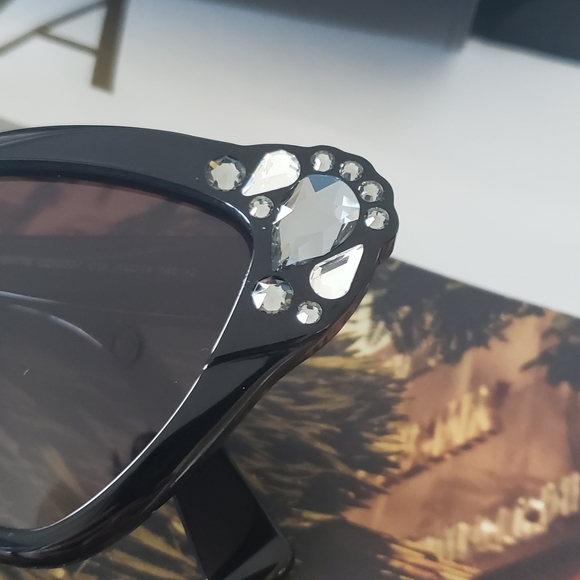 DSQUARED² DIAMOND CATEYE SUNGLASSES - Picture 6 of 11